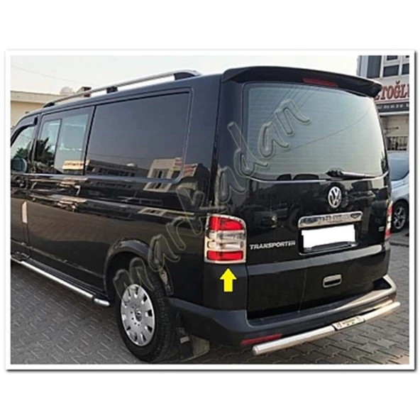 DB Chrome VW T5 Transporter Stop Çerçeve Nikelajı 2003-2014 2 Parça P.Çelik - Resim 4