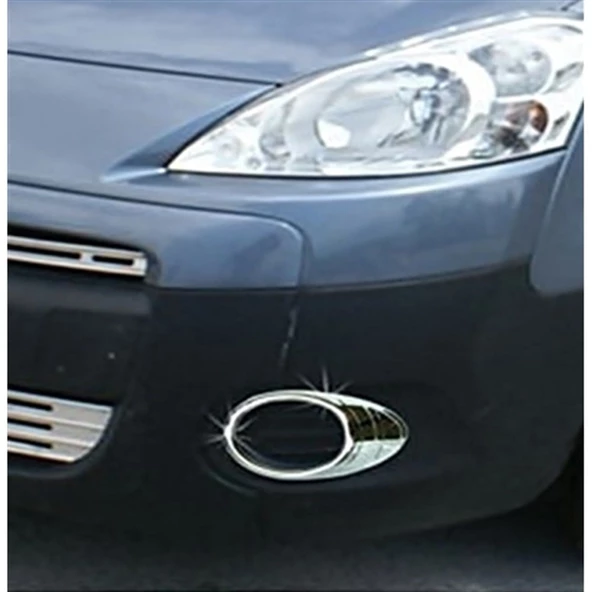 DB Chrome Citroen Berlingo Sis Farı Çerçevesi 2008-2015 2 Parça Abs Krom ürün görseli