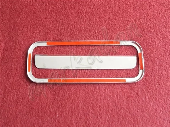DB Chrome VW T5 Multivan Bagaj Açma Nikelajı 2010-2014 2 Parça P.Çelik - Resim 2