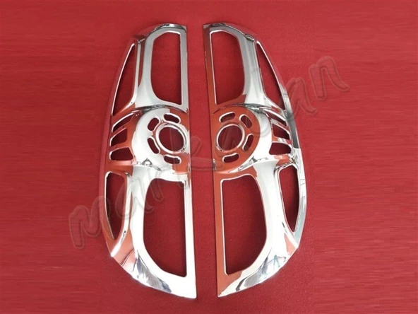 DB Chrome Fiat Doblo Stop Çerçevesi 2010-2014 2 Parça Abs Krom - Resim 2