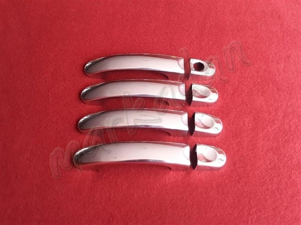 DB Chrome VW T5 Multivan Kapı Kolu Nikelajı 2003-2014 4 Kapı P.Çelik ürün görseli 1