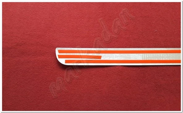 DB Chrome Citroen Berlingo Krom Bagaj Alt Çıta 2008-2018 P.Çelik - Resim 4