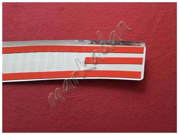 DB Chrome VW T5 Transporter Arka Tampon Üstü Nikelaj 2003-2014 P.Çelik - Resim 4