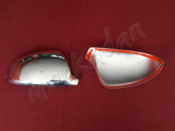 DB Chrome VW Passat 3C Krom Ayna Kapağı 2005-2011 2 Parça P.Çelik - Resim 2