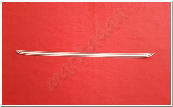 DB Chrome Renault Clio 4 HB Krom Bagaj Alt Çıta 2012-2020 P.Çelik - Resim 2