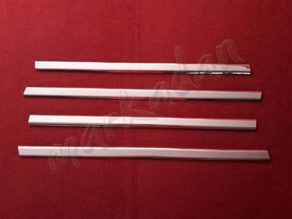 DB Chrome Fiat Palio Cam Çıtası Nikelajı 1998-2011 4 Parça P.Çelik ürün görseli