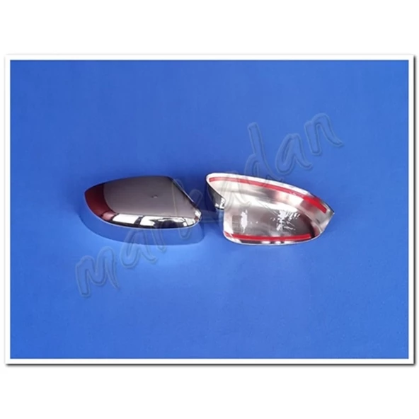 Ford Focus Krom Ayna Kapağı 2011-2018 2 Parça ABS Krom - Resim 2