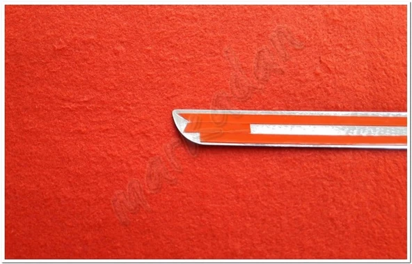 DB Chrome VW Golf 4 Krom Bagaj Alt Çıta 1998-2004 P.Çelik - Resim 4