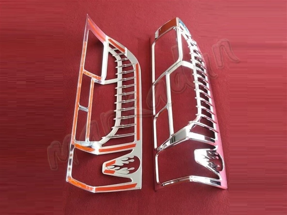 DB Chrome Citroen Jumper Stop Çerçevesi 2014 Sonrası 2 Parça Abs Krom - Resim 2