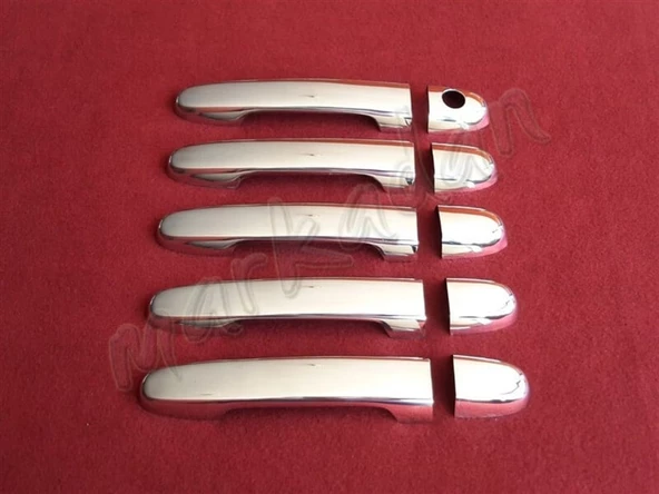 DB Chrome Toyota Rav 4 Sensörsüz Kapı Kolu Nikelajı 2006-2012 5 Kapı P.Çelik ürün görseli