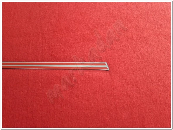 DB Chrome Fiat Egea HB Krom Bagaj Çıtası 2015 Sonrası P.Çelik - Resim 3