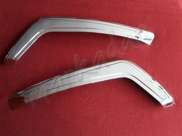 DB Chrome Fiat Doblo Ön Tampon Kaşı 2010-2015 2 Parça Abs Krom ürün görseli