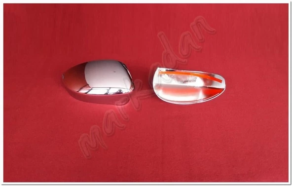 DB Chrome Fiat Linea Krom Ayna Kapağı 2006-2018 2 Parça ABS Krom ürün görseli