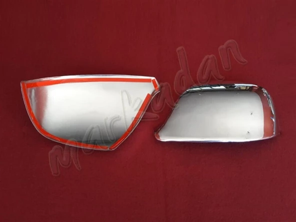 DB Chrome Audi Q5 Krom Ayna Kapağı 2009 Sonrası 2 Parça P.Çelik - Resim 2