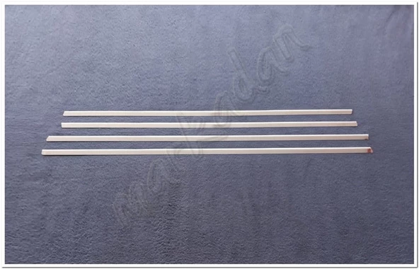 Markadan Suzuki Grand Vitara Krom Cam Çıtası 2006-2011 4 Parça Paslanmaz Çelik ürün görseli