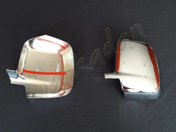 Markadan Citroen Nemo Krom Ayna Kapağı 2008 Sonrası 2 Parça Abs Krom - 2