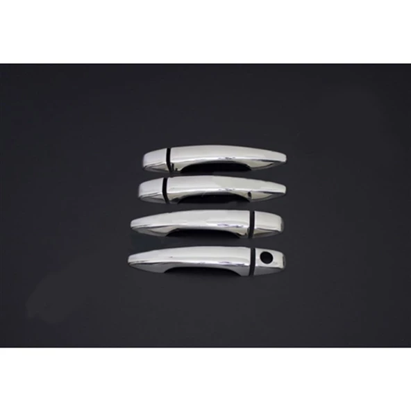 Markadan Citroen C3 Picasso Krom Kapı Kolu 2009-2017 4 Kapı Paslanmaz Çelik - Resim 2