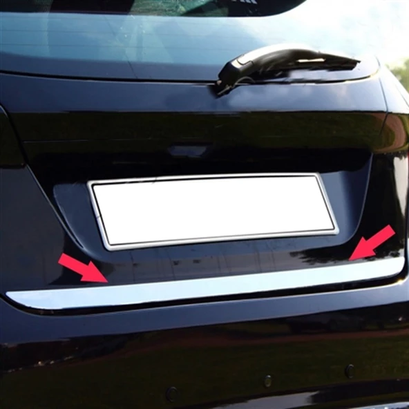 Markadan Ford Fiesta Krom Bagaj Alt Çıta 2009-2017 Paslanmaz Çelik ürün görseli