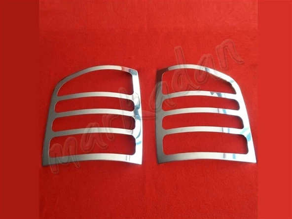 Markadan VW T5 Transporter Krom Stop Çerçevesi 2003-2014 2 Parça Paslanmaz Çelik ürün görseli