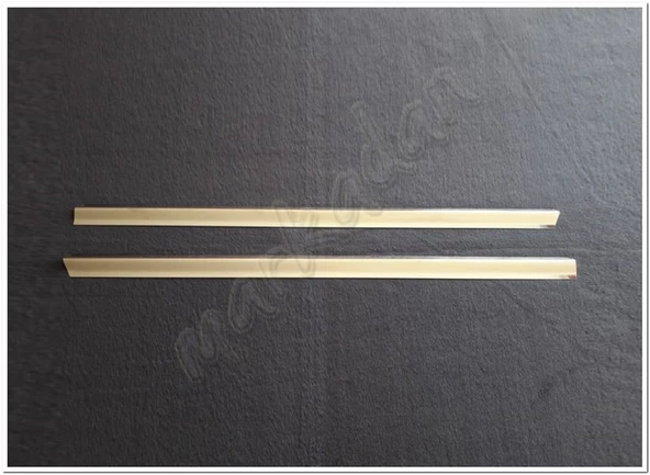 Markadan Mercedes Vito Krom Cam Çıtası 2014 Sonrası 2 Parça Paslanmaz Çelik ürün görseli 1