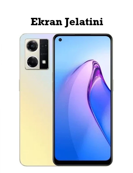 Oppo Reno8 4G Uyumlu Ön Body Şeffaf Ultra Ekran Koruyucu Nano Jelatin