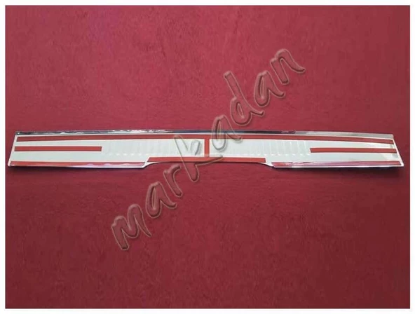 DB Chrome Mercedes Vito Arka Tampon Üstü Nikelaj 2014 Sonrası P.Çelik - Resim 3