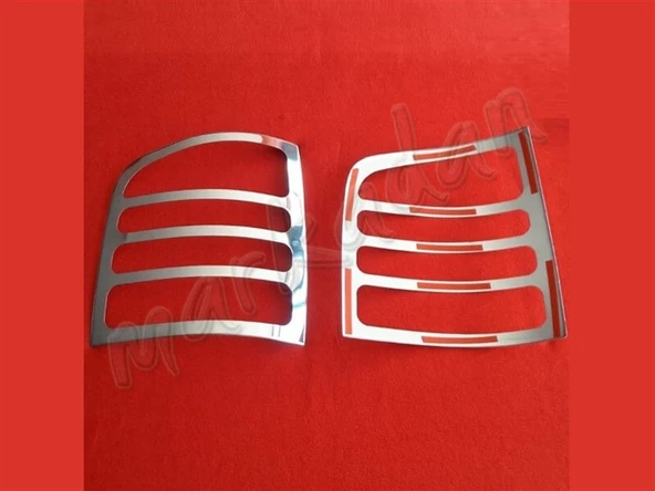 Markadan VW T5 Transporter Krom Stop Çerçevesi 2003-2014 2 Parça Paslanmaz Çelik - Resim 2