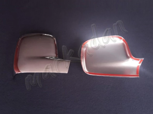 Markadan VW T5 Multivan Krom Ayna Kapağı 2003-2010 2 Parça Abs Krom - Resim 2