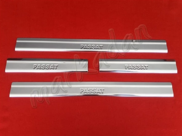 Markadan VW Passat 3C Krom Kapı Eşiği 2005-2015 4 Parça Paslanmaz Çelik