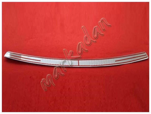 Markadan VW Caddy Krom Arka Tampon Eşiği 2004-2014 Paslanmaz Çelik - Resim 4