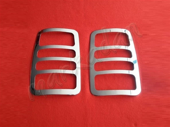 Markadan VW Caddy Krom Stop Çerçevesi 2004-2014 2 Parça Paslanmaz Çelik ürün görseli 1