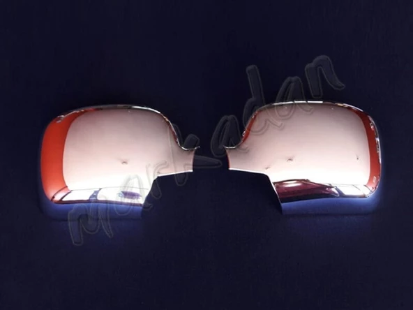 Markadan Renault Kangoo Krom Ayna Kapağı 2008-2013 2 Parça Abs Krom ürün görseli