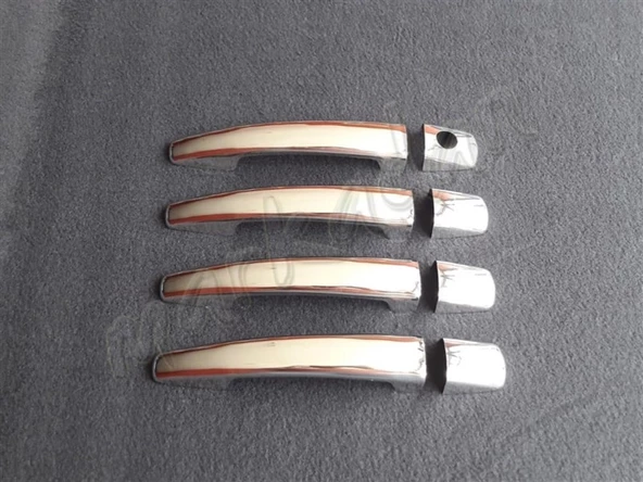 Markadan Peugeot 207 Krom Kapı Kolu 2006-2012 4 Kapı Paslanmaz Çelik ürün görseli 1
