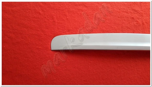 Markadan Nissan Qashqai Sensörsüz Krom Bagaj Çıtası 2007-2014 Paslanmaz Çelik - Resim 3