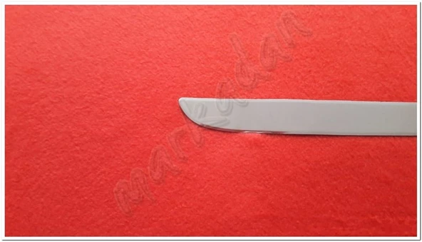 Markadan Nissan Qashqai Krom Bagaj Alt Çıta 2007-2014 Paslanmaz Çelik - Resim 3