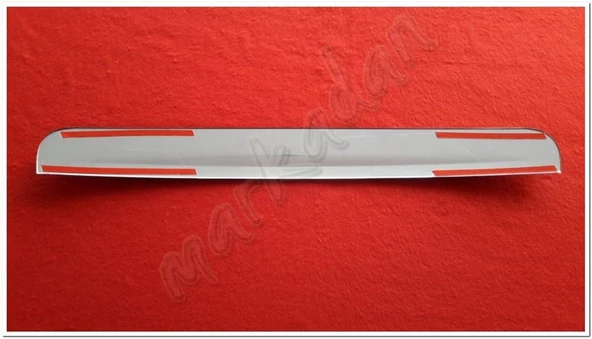 Markadan Nissan Qashqai Sensörsüz Krom Bagaj Çıtası 2007-2014 Paslanmaz Çelik - Resim 2
