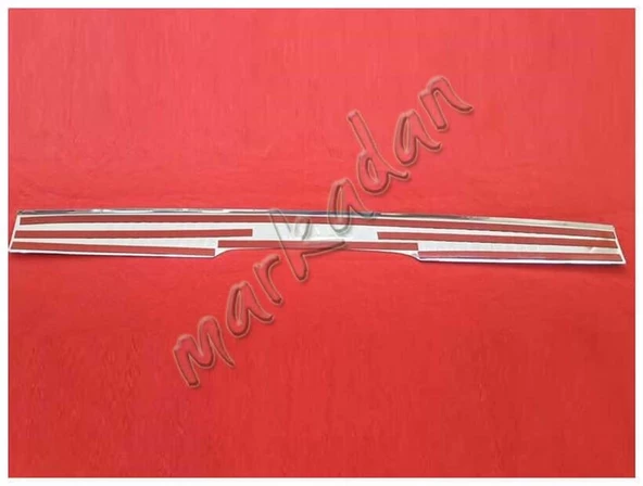 Markadan Mercedes Vito Krom Arka Tampon Eşiği 2004-2014 Paslanmaz Çelik - Resim 3