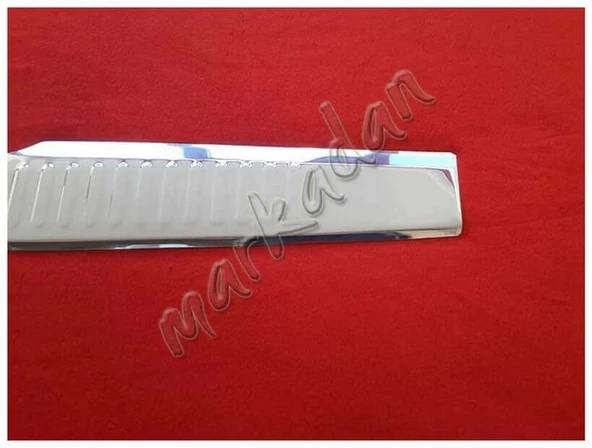 Markadan Mercedes Vito Krom Arka Tampon Eşiği 2004-2014 Paslanmaz Çelik - Resim 2