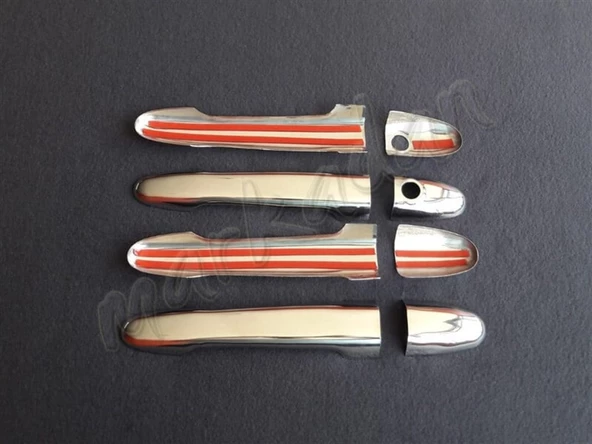 Markadan Mercedes Sprinter Krom Kapı Kolu 2006-2018 4 Kapı Paslanmaz Çelik - Resim 2