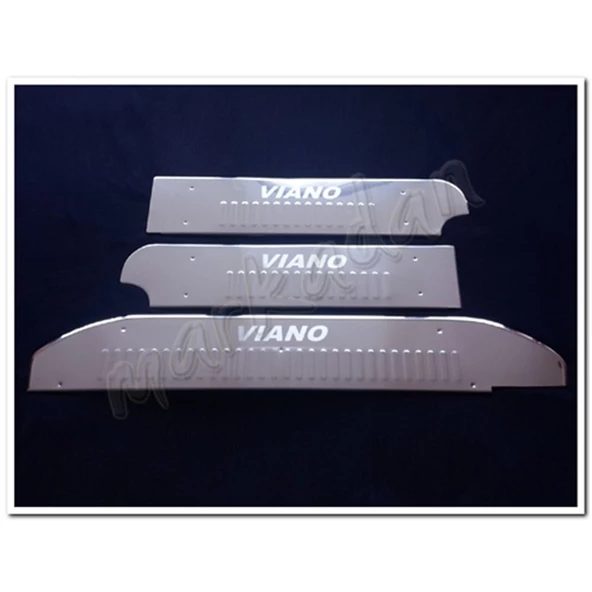 Markadan Mercedes Viano Krom Kapı Eşiği 2004-2014 3 Parça Paslanmaz Çelik ürün görseli