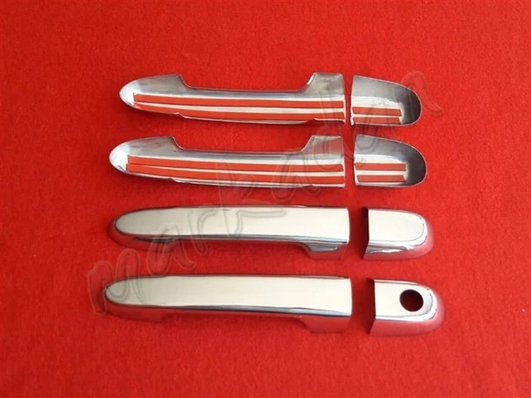Markadan Hyundai Accent Era Krom Kapı Kolu 2005-2011 4 Kapı Paslanmaz Çelik - Resim 2