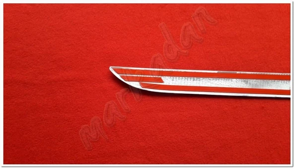 Markadan Ford Mondeo Krom Bagaj Alt Çıta 2001-2007 Paslanmaz Çelik - Resim 4