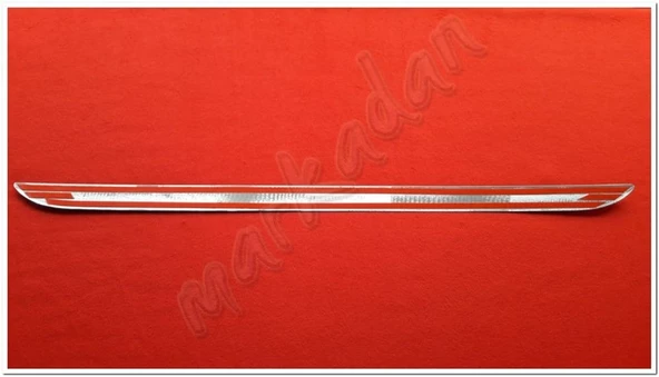 Markadan Ford Mondeo Krom Bagaj Alt Çıta 2001-2007 Paslanmaz Çelik - Resim 2