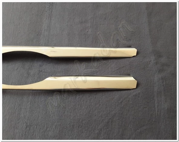 Markadan Ford Transit Krom Ön Panjur 2007-2013 2 Parça Paslanmaz Çelik - Resim 3