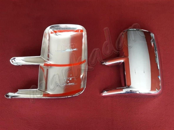 DB Chrome VW Volt Lt Krom Ayna Kapağı 1998-2006 2 Parça Abs Krom - Resim 2