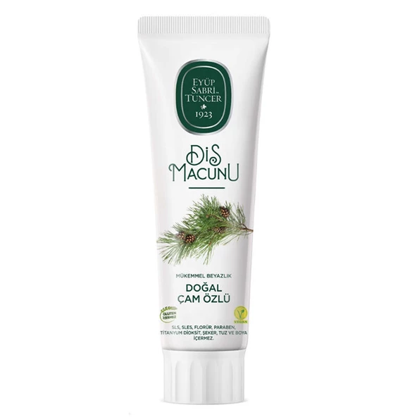 EYÜP SABRİ TUNCER DOĞAL ÇAM ÖZLÜ DİŞ MACUNU 90 ML