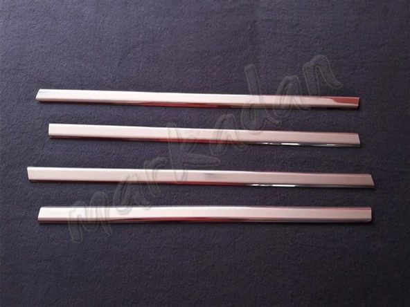 Markadan Fiat Palio Krom Cam Çıtası 1998-2011 4 Parça Paslanmaz Çelik ürün görseli 1