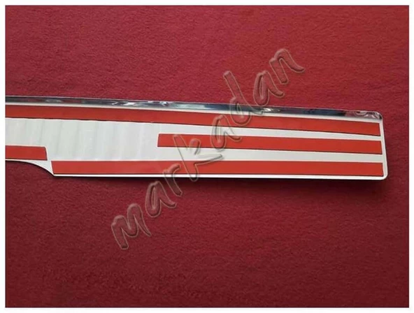 DB Chrome Mercedes Vito Arka Tampon Üstü Nikelaj 2004-2014 P.Çelik - Resim 2