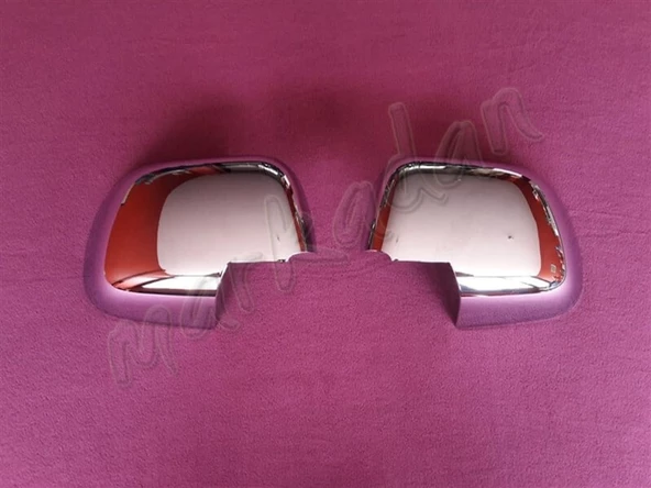 WOC Chrome Dacia Duster Krom Ayna Kapağı 2010-2012 2 Parça Abs Krom ürün görseli
