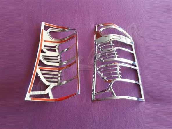 WOC Chrome Mercedes Vito Krom Stop Çerçevesi 2014 Sonrası 2 Parça Abs Krom - 2